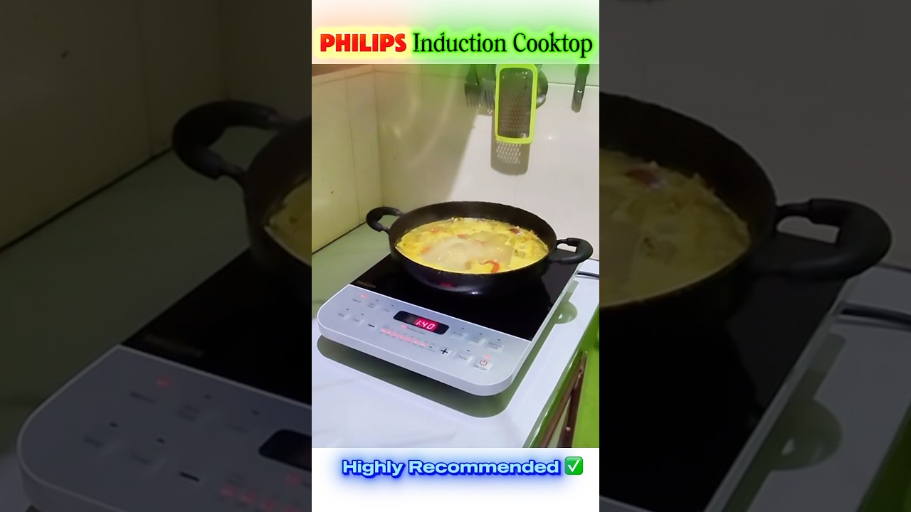 Philips 2100-Watt Induction Cooktop ✅ Awesome Product👌🏻Highly Recommended 👍 #philips #induction