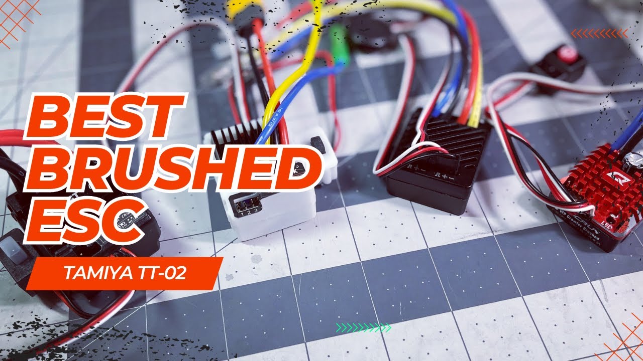 Speed Testing TT-02 ESCs Brushed Hobbywing 1060 1080 Cool 9030 ISDT ESC90 ESC70 Globact 80A #rccars