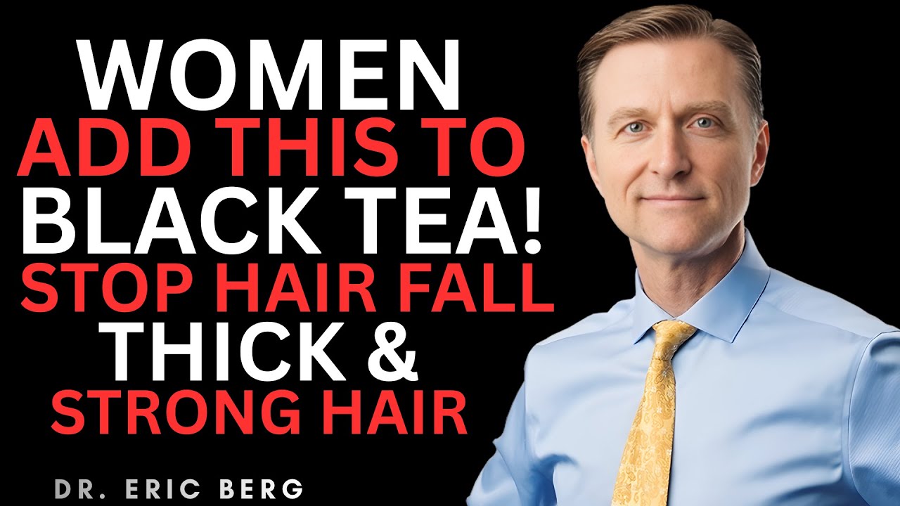 Add This to Black Tea for Faster Hair Growth | Stop Hair Fall Naturally
