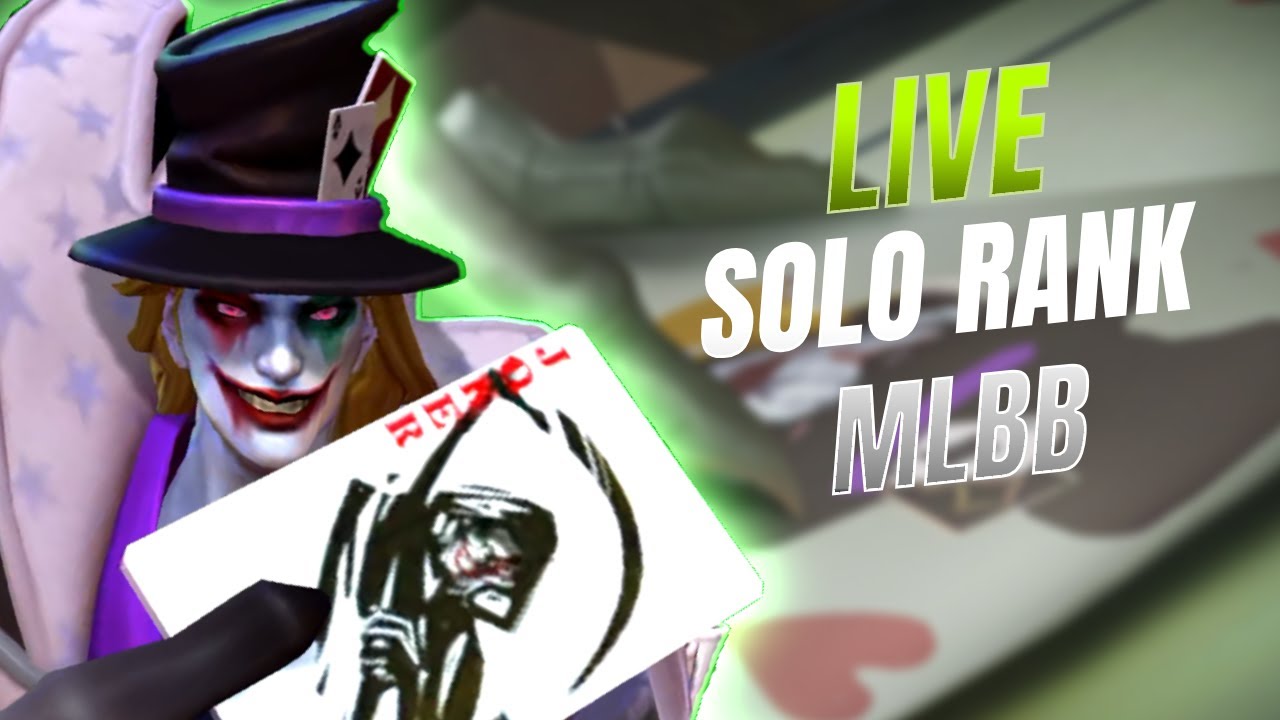 (LIVE) SOLO RANK! MOBILE LEGENDS | MLBB