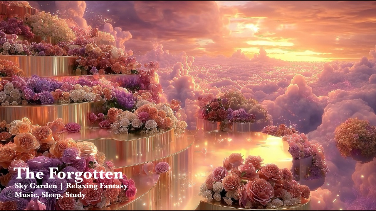 The Forgotten Sky Garden | Relaxing Fantasy Music, Sleep, Study