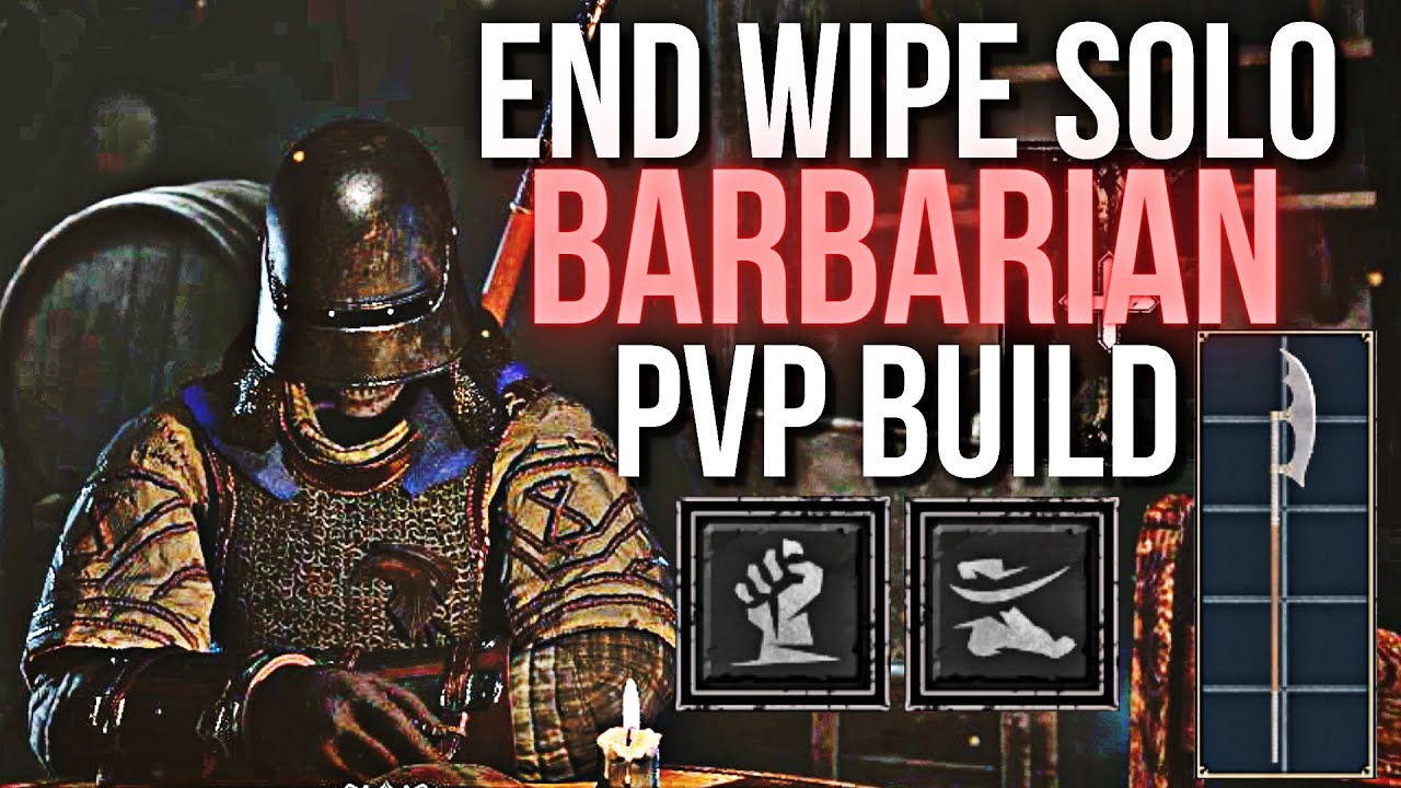 New Patch Barb is Absolutely Broken | Bardiche PvP Build 190 health 50% PDR | Dark and Darker