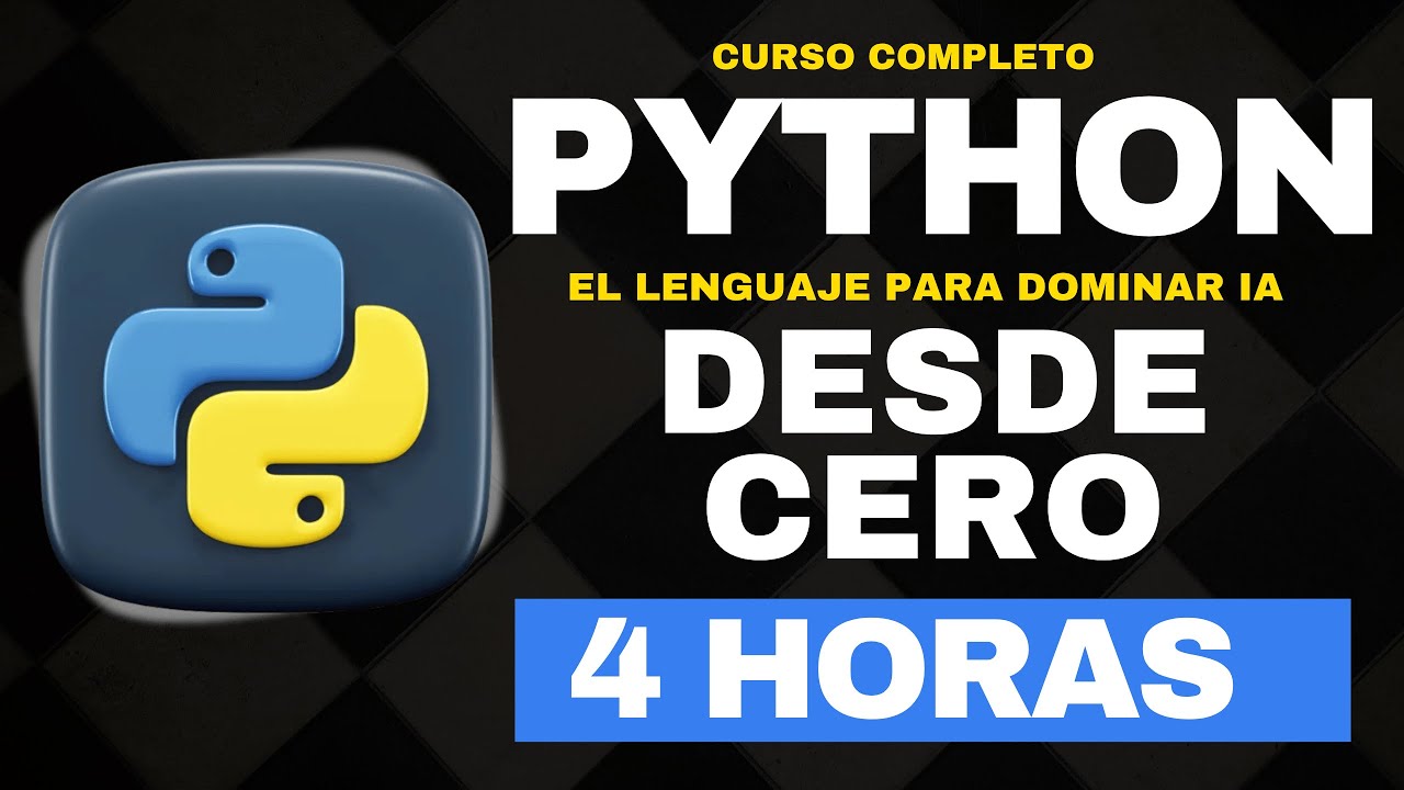 Curso COMPLETO de Python DESDE CERO para Principiantes 2025 + Django