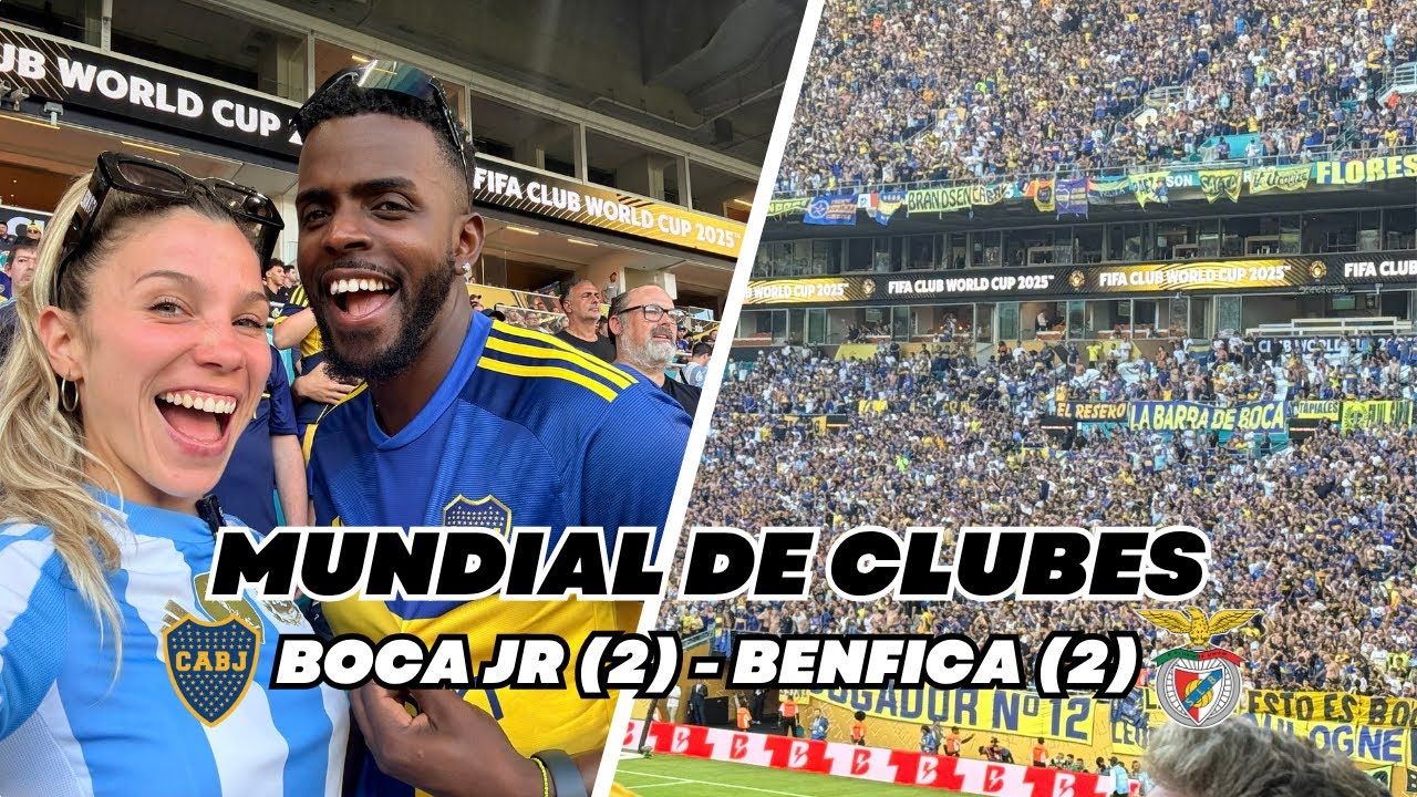 MUNDIAL DE CLUBES MIAMI 2025 / Resumen Boca (2) - Benfica (2)
