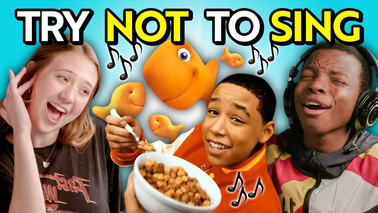 Adults React To Try Not To Sing Challenge | Commercial Jingles