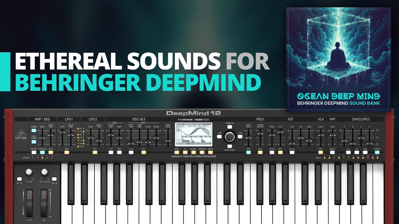 Ocean Deep Mind | Behringer DeepMind Presets | Demo Showcase 1 #deepmind12 #deepmind #behringer
