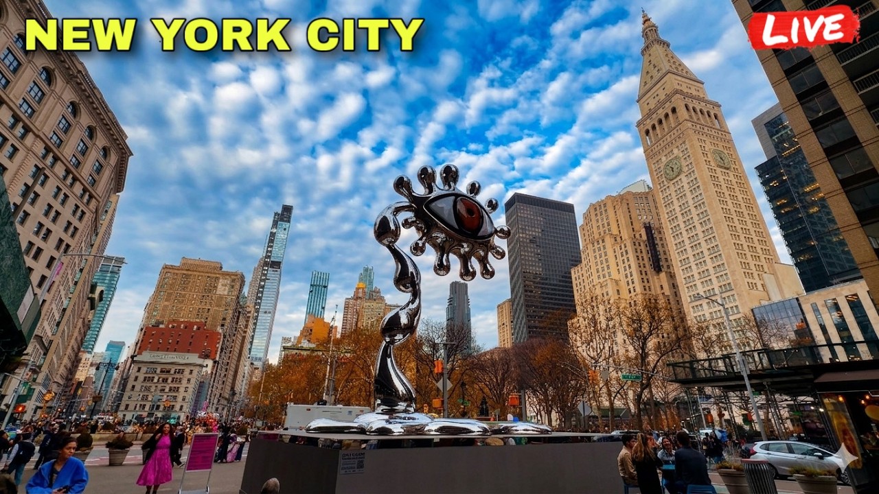 IRL New York City Friday Evening Walk In Manhattan (13th March 2026)