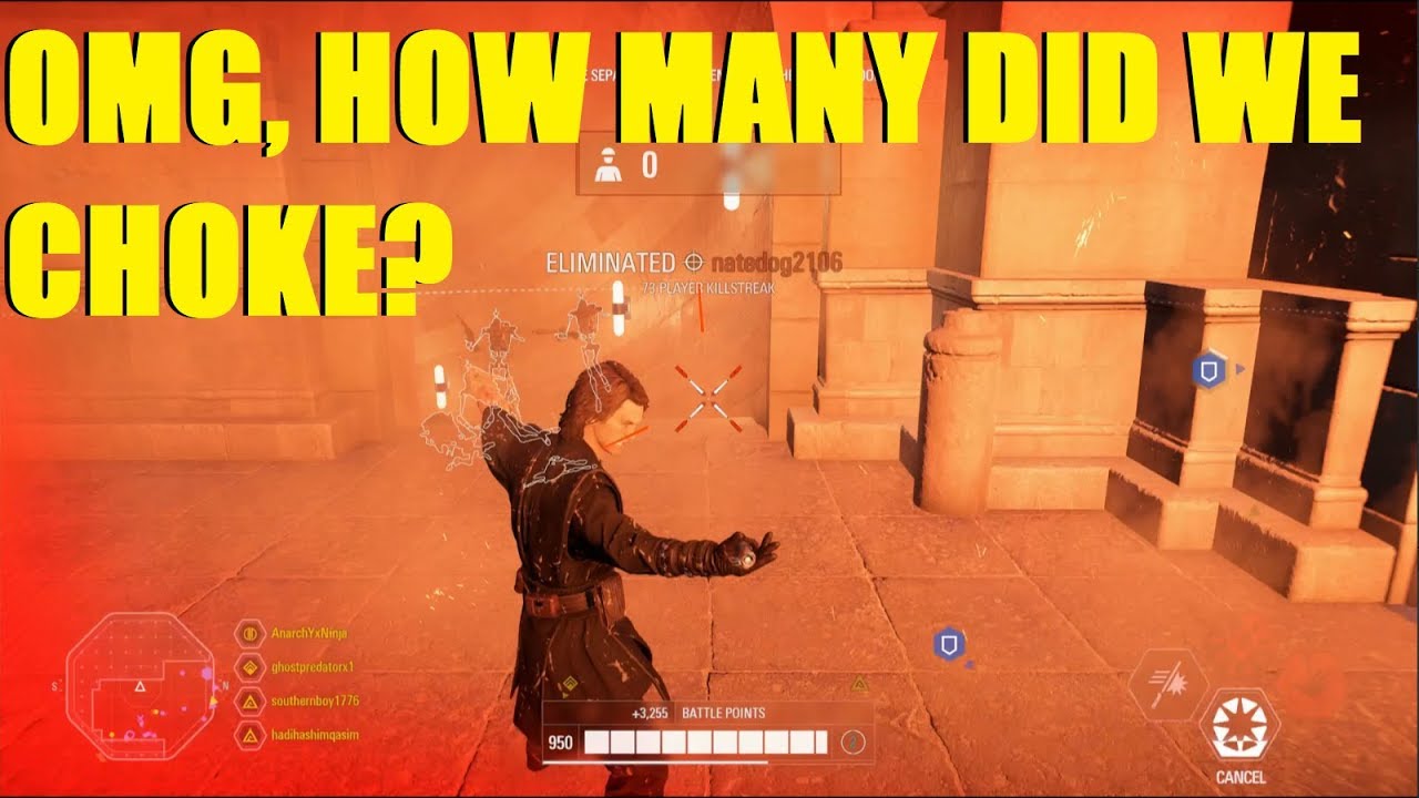 Star Wars Battlefront 2 - They didn't stand a chance against ANAKIN! | Anakin Skywalker killstreak!