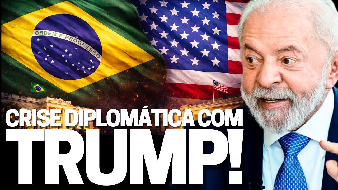 CRISE DIPLOMÁTICA BRASIL X EUA: Lula nega visto para assessor de Trump: “não falou toda a verdade”!