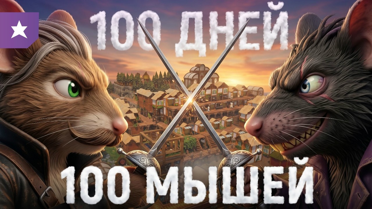 100 ДНЕЙ в WHISKERWOOD || Самый милый симулятор колонии (игрофильм)