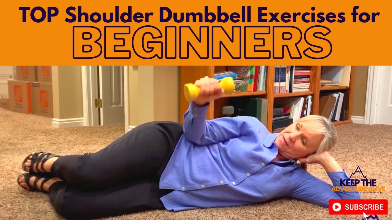 Shoulder Workout with Dumbbells | For Beginners | Light weights needed | Keep the Adventure Alive