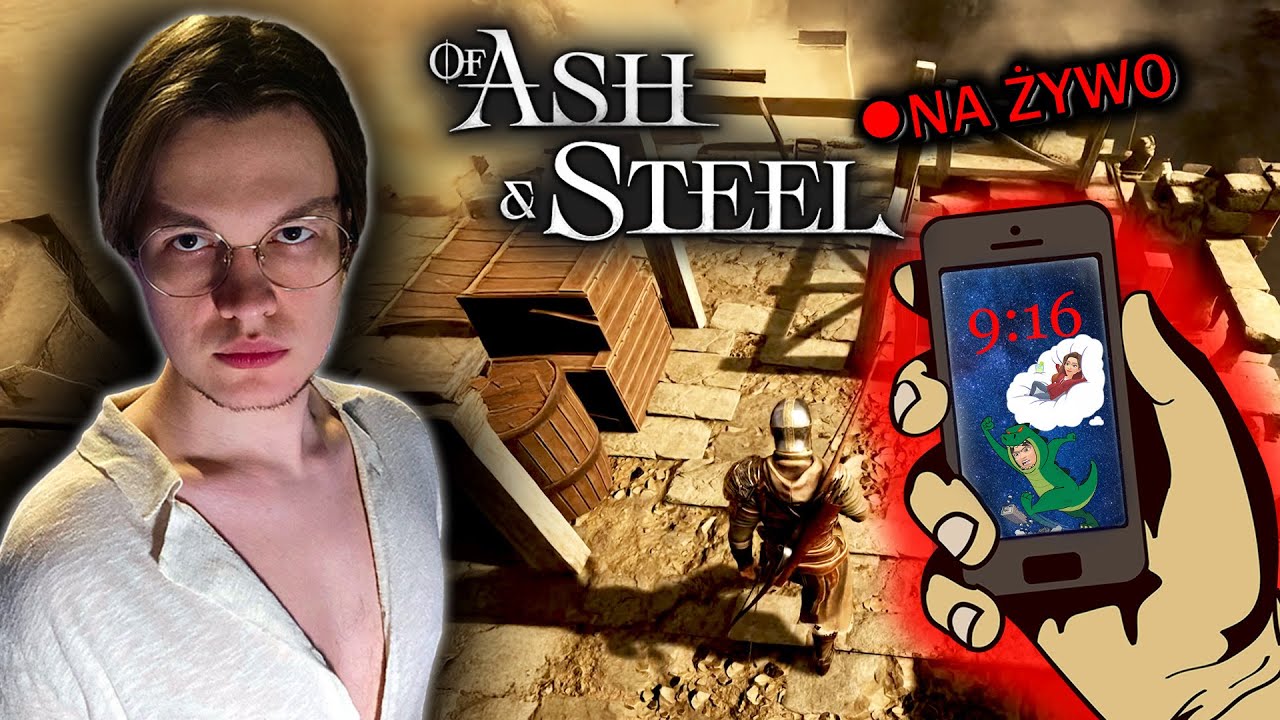 🔴[SHORT]🔴Witamy w kopalni! #15🗡️⚜️ [Na żywo]🔴Of Ash and Steel😱