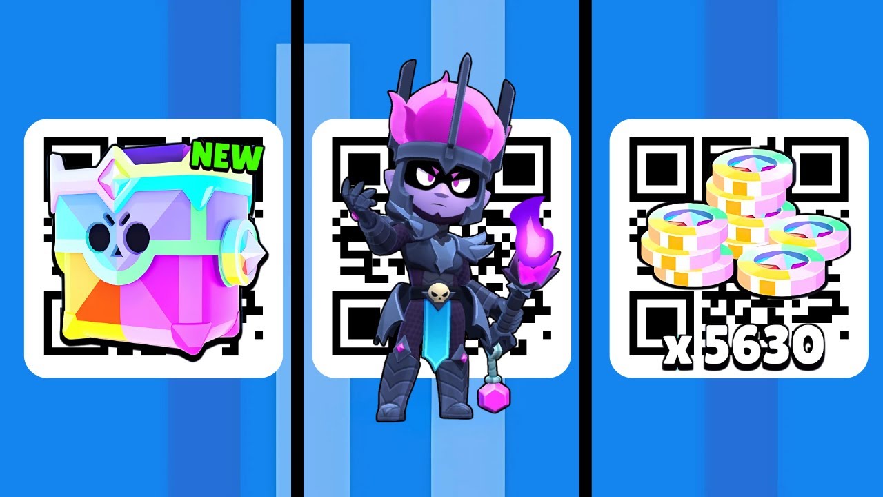 FREE KNIGHT AMBER, BLING! 🎁 | BRAWL STARS QR CODES & GIFTS