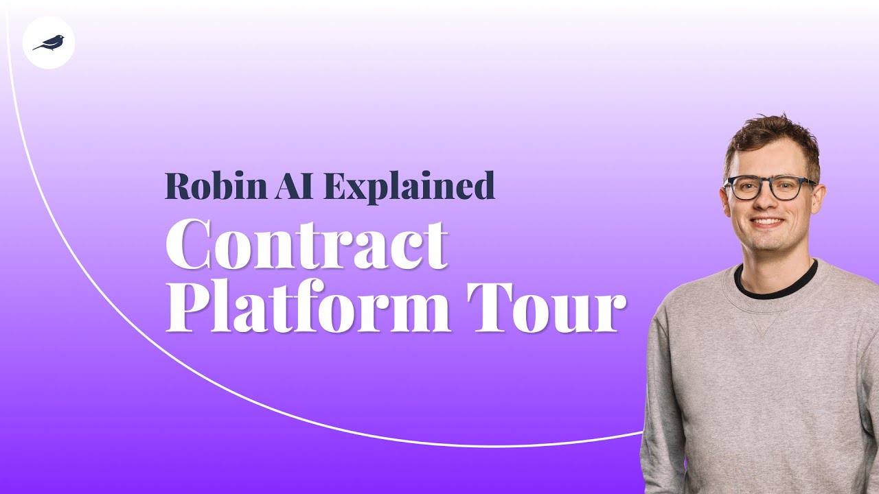 Robin AI's Contract Platform Tour