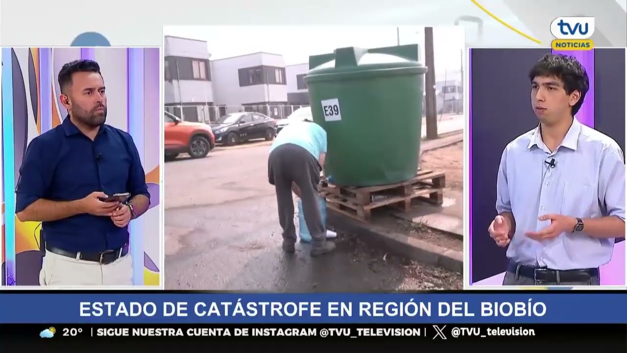 Estado de la emergencia en Biobío: trabajos en servicios públicos y retiro de escombros