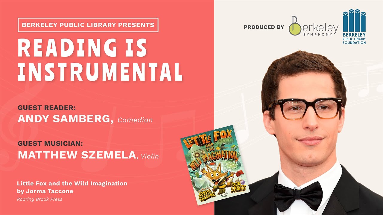 Andy Samberg reads Little Fox and the Wild Imagination
