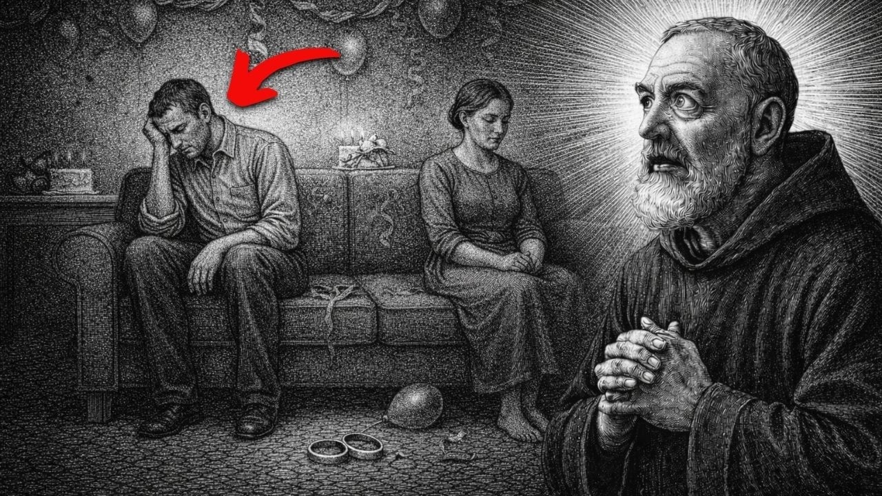 Lo Que el Padre Pío Vio Cuando el Matrimonio Perdió su Alegría