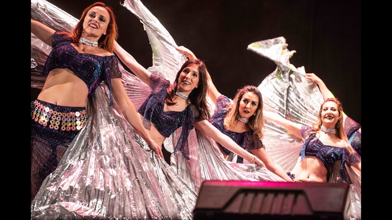 Danza del vientre - Alas de isis - Fin de curso 2022 - Escuela Sara Guirado