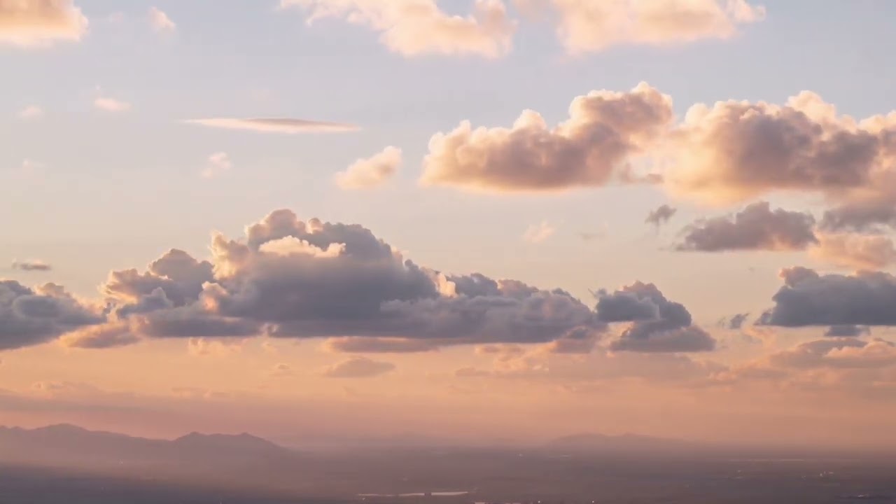 Sunrise Clouds | Peaceful Morning Background Video for Relaxation