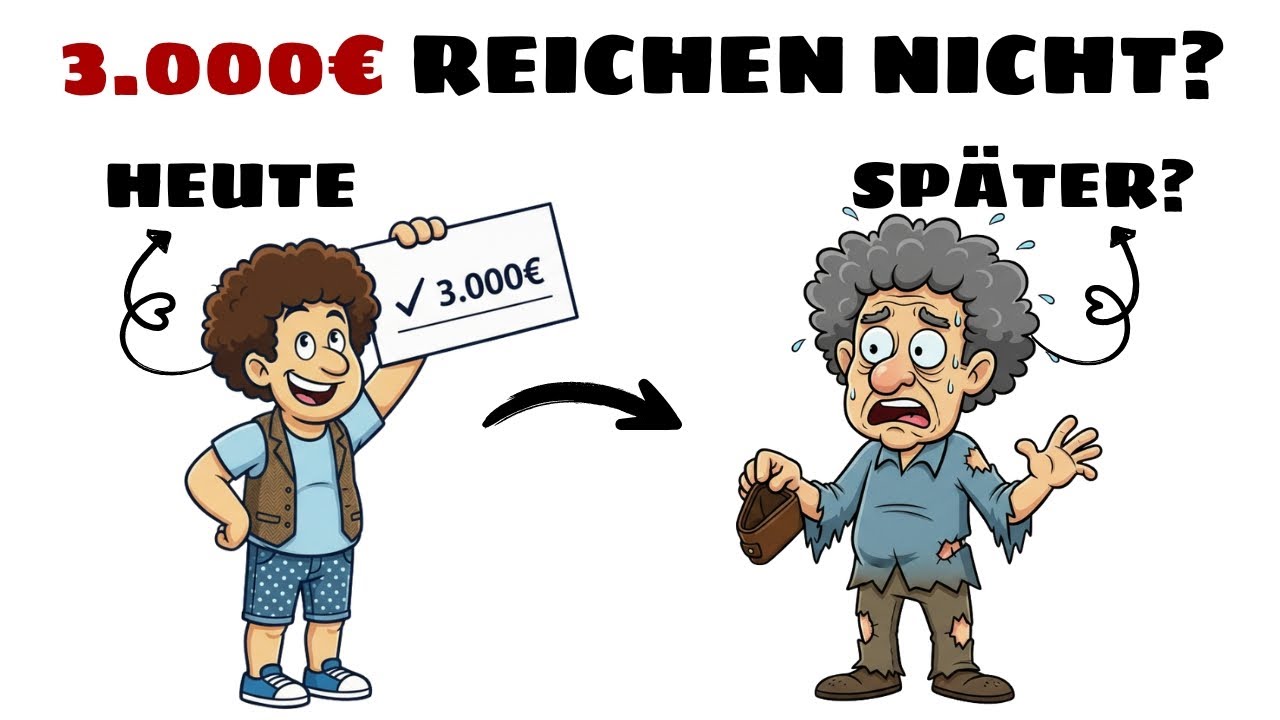 Altersarmut: Warum du mit 3.000€ Gehalt später BETTELARM bist! | Pension - Armut im Alter