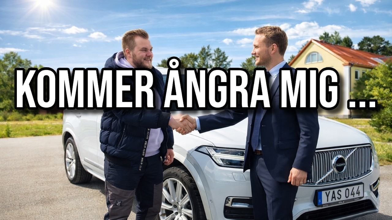 KÖPER SVERIGES TYP BILLIGASTE VOLVO XC90 INSCRIPTION - [VLOGG #822]