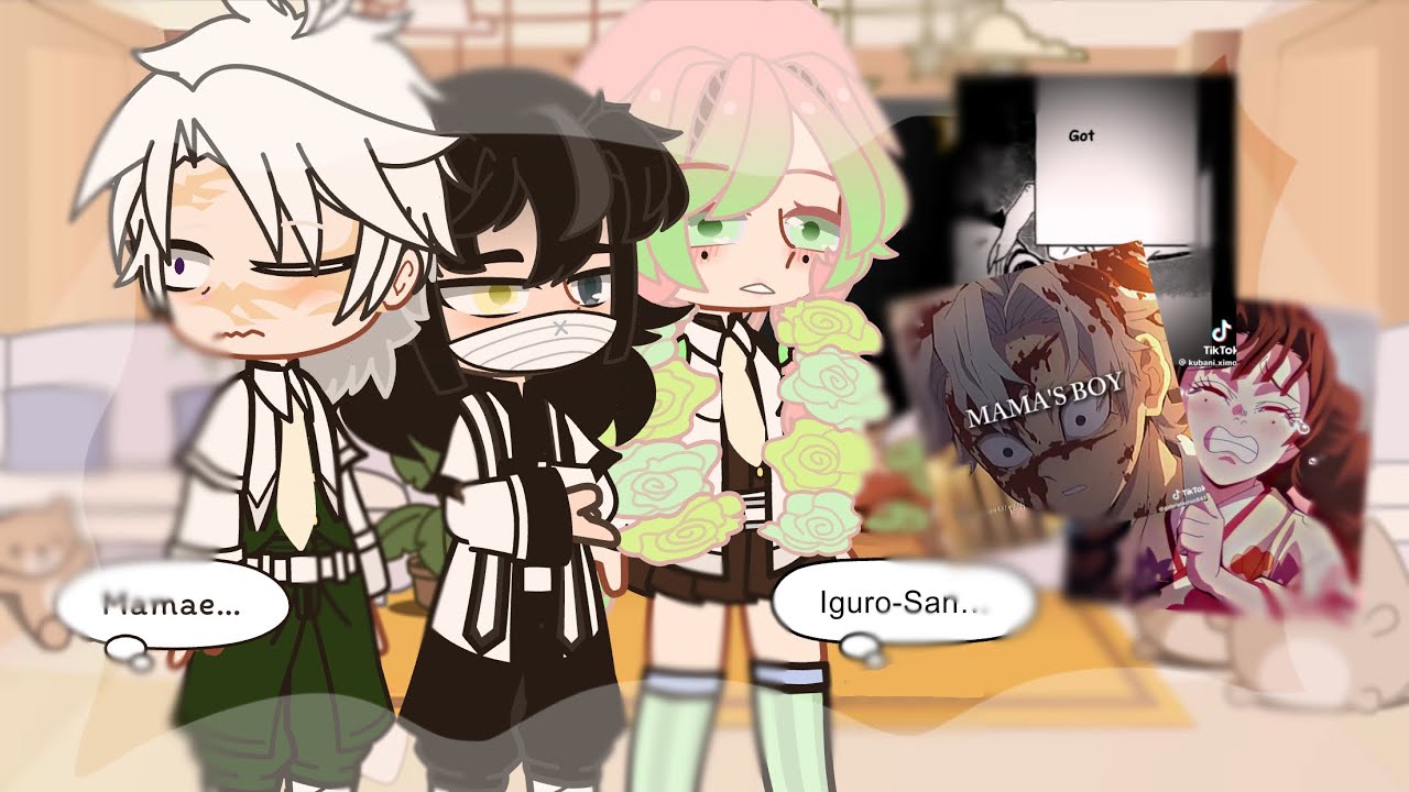 {Hashiras react to their past! :3} {🇧🇷/🇺🇸} {#foryou #gacha #kny #demonslayer } {💗🌷🎀🍡}