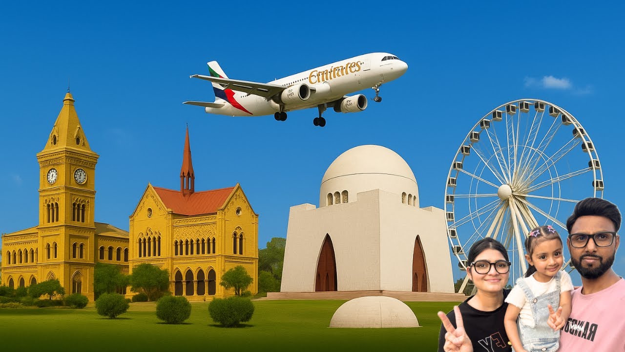 Flying Home After 1 Year! Dubai to Karachi 