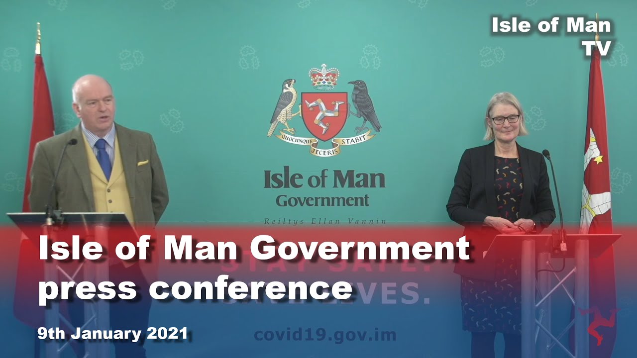 Isle of Man Government press conference