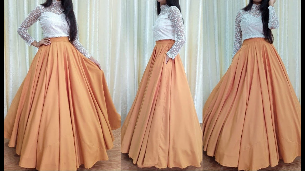 Designer skirt | Top | cutting and stitching | Top Design | long skirt | skirt and Top