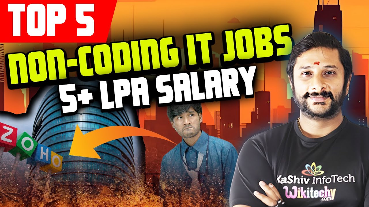 Top 5 Highest Paying IT Jobs Without CODING | Non-Coding IT Jobs For 2025 #kaashivinfotech