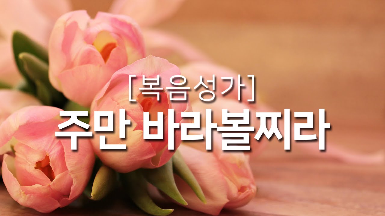 [복음성가연속듣기] 주만 바라볼찌라_하루찬양, 복음성가, 은혜찬양연속듣기, 은혜찬양