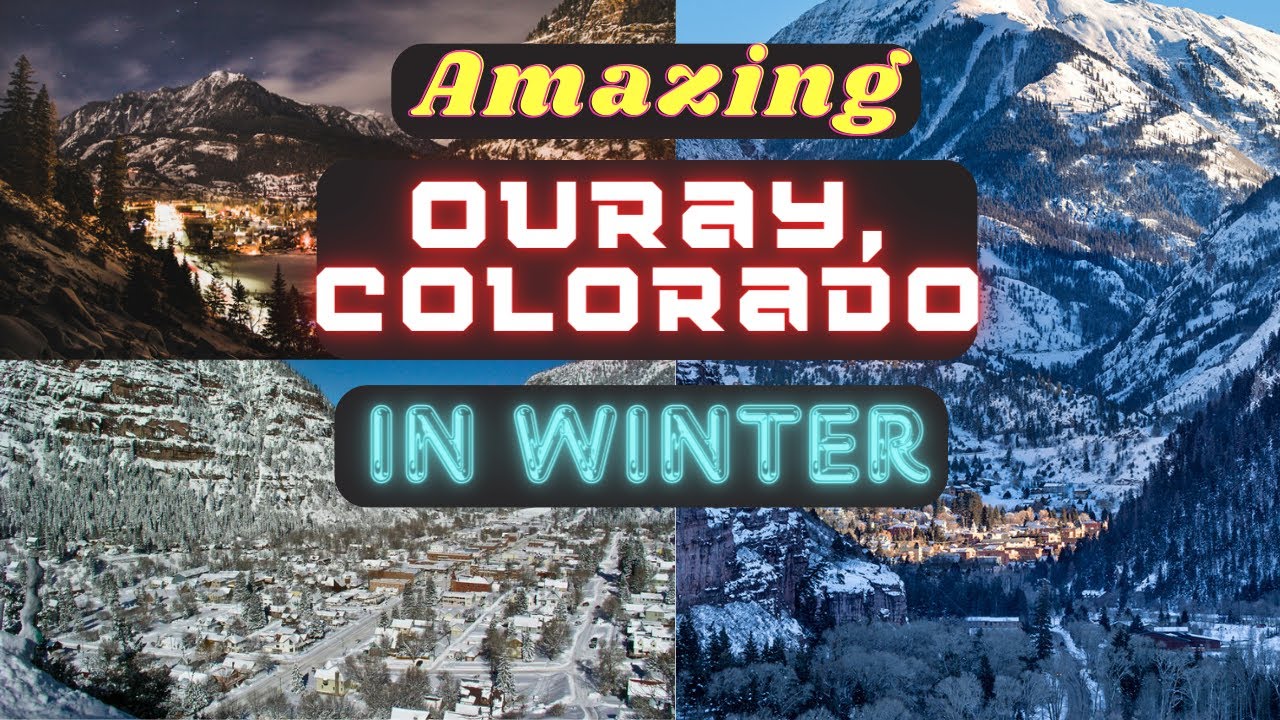 Explore Winter Magic in Ouray, Colorado! ❄️ Must-See Attractions