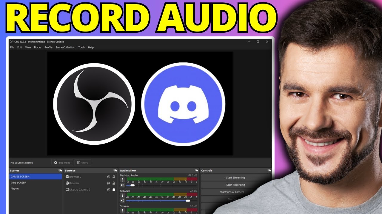 How To Record Discord Audio on OBS - Updated Guide