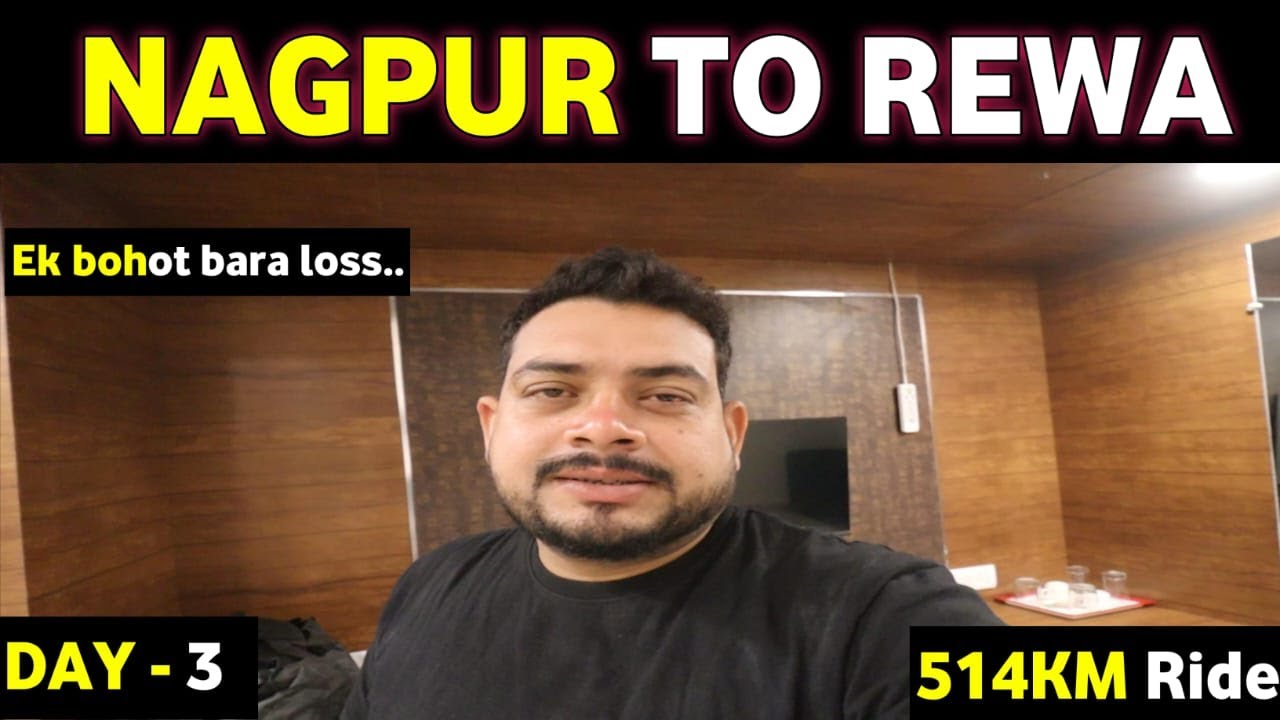 Nagpur To Rewa | Chennai to Bihar - SOLO Ride  Day-3 | On Classic 350 514kms | Miles To Reach