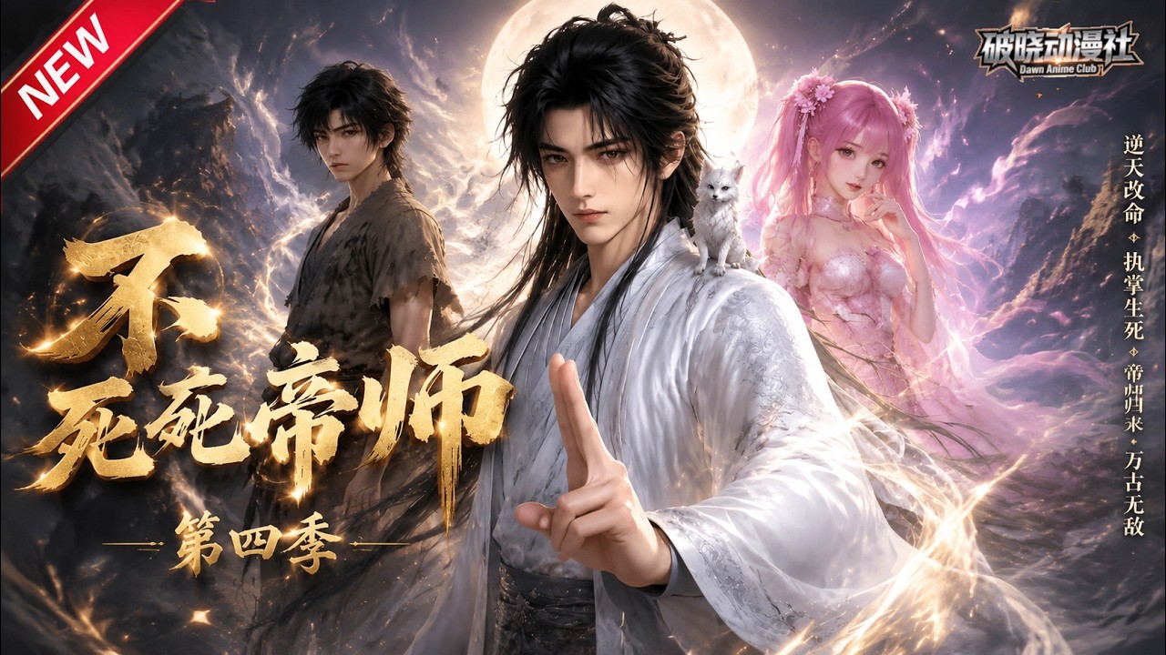 MULTISUB📢新番上线《不死帝师第四季》第1~95集丨追查八百年圣地飞升之谜，众人踏遍险地揭秘谋划，少年执剑挣脱宿命桎梏！#最新漫剧 #破晓动漫社