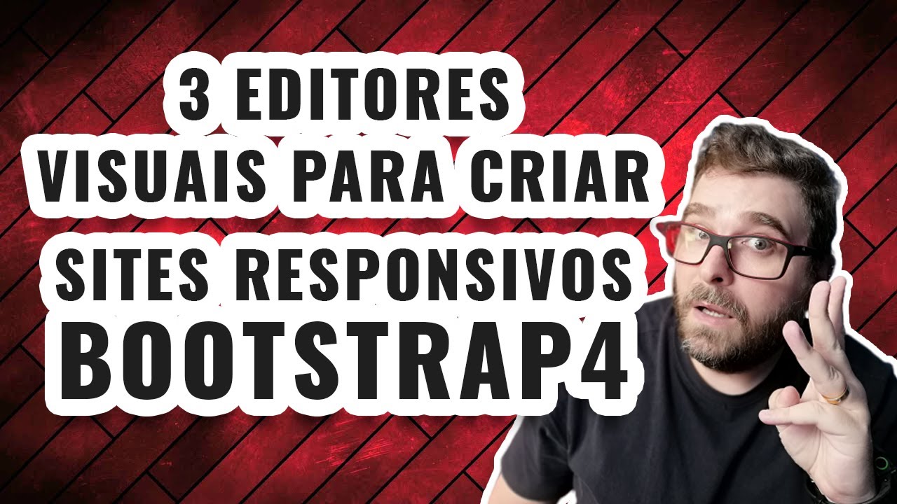 3 Editores para Criar Sites Responsivos com Bootstrap