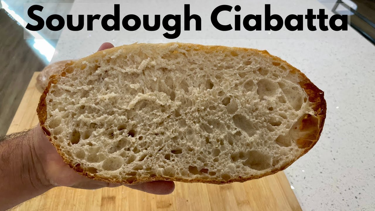 Probably the easiest high hydration sourdough bread (Sourdough Ciabatta)