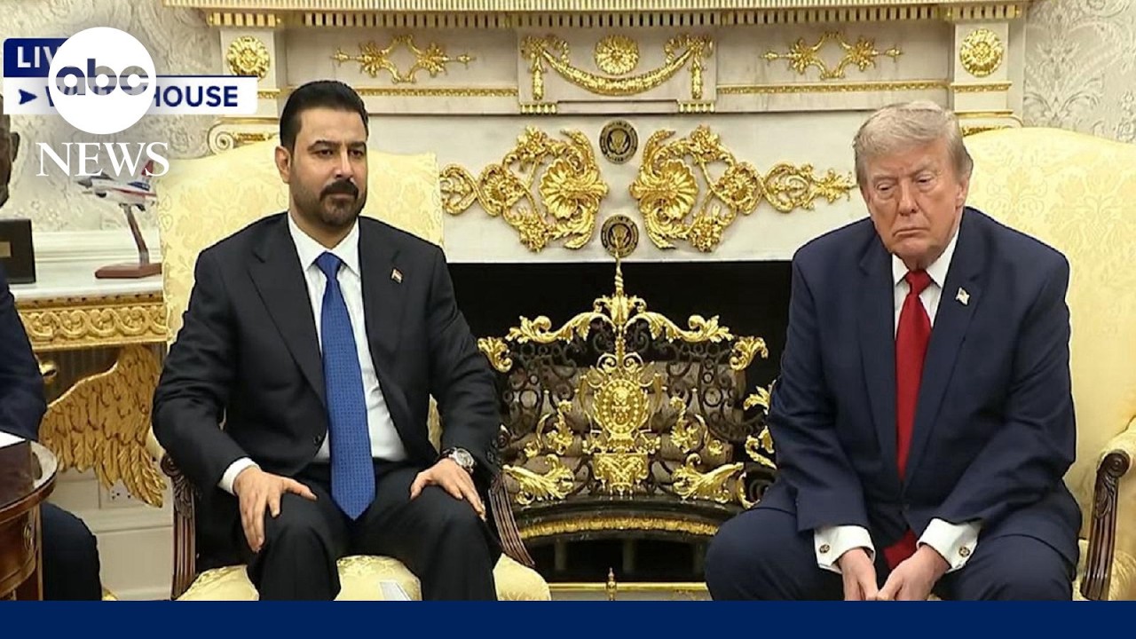 Встреча Трампа с премьер-министром Ирака в Белом доме