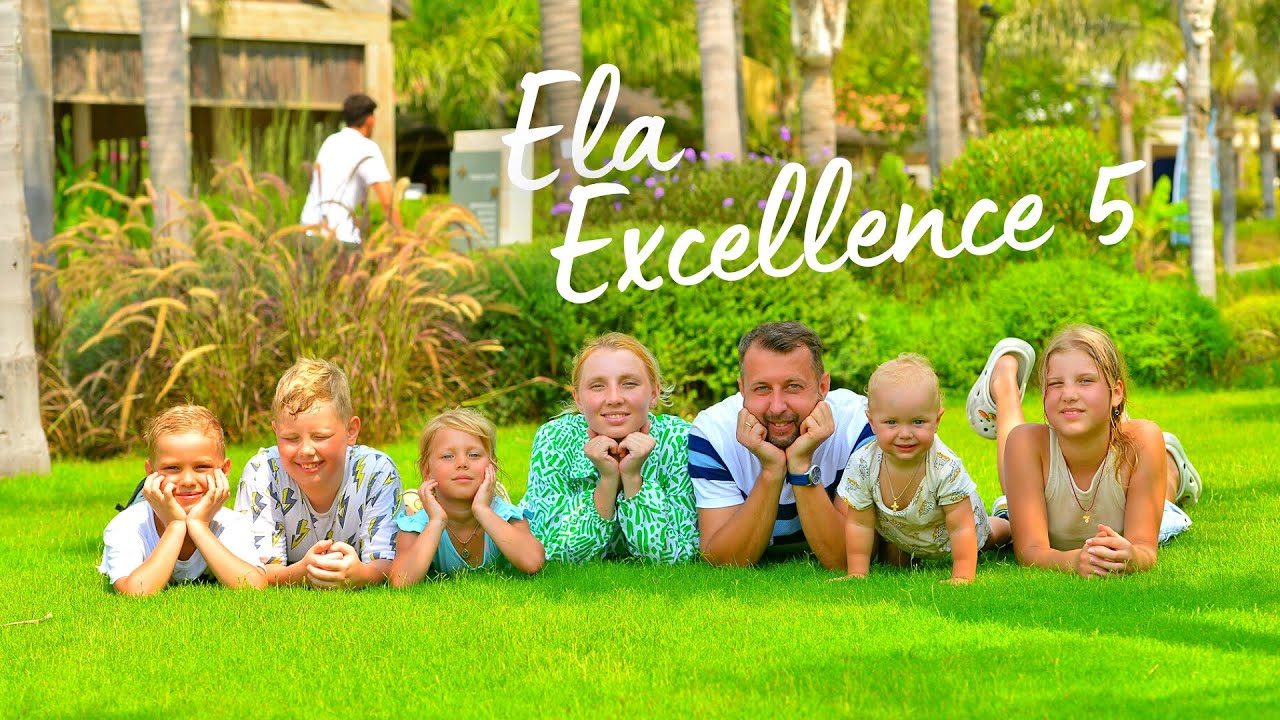 Премиальный отель для семейного отдыха. Ela Excellence 5⭐️. Белек, Турция. Обзор Павла Георгиева.