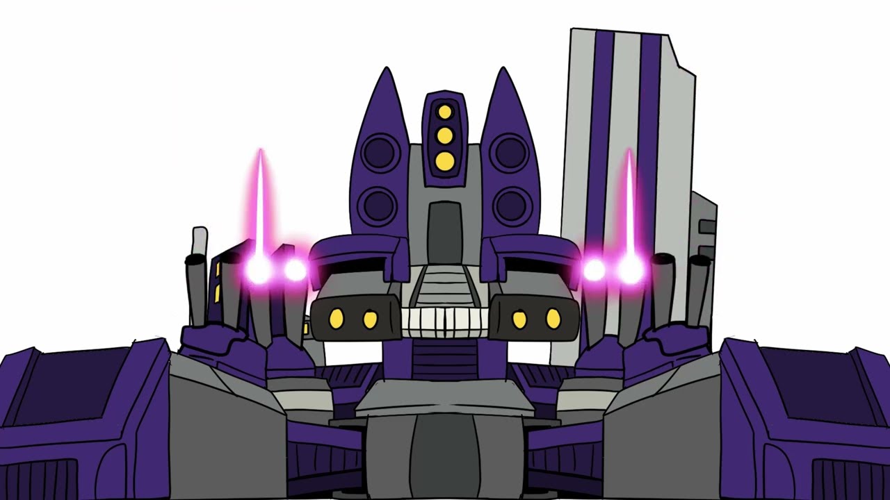 The TITAN from the DEPTHS! TIDAL WAVE! Galvatron's ULTIMATE weapon. Transformers Armada short film