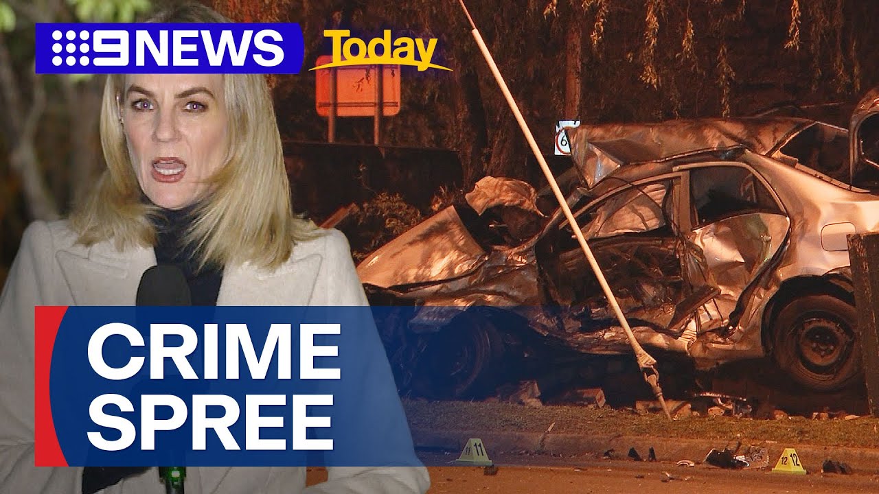 Teens charged after man killed by allegedly stolen car in Melbourne | 9 News Australia