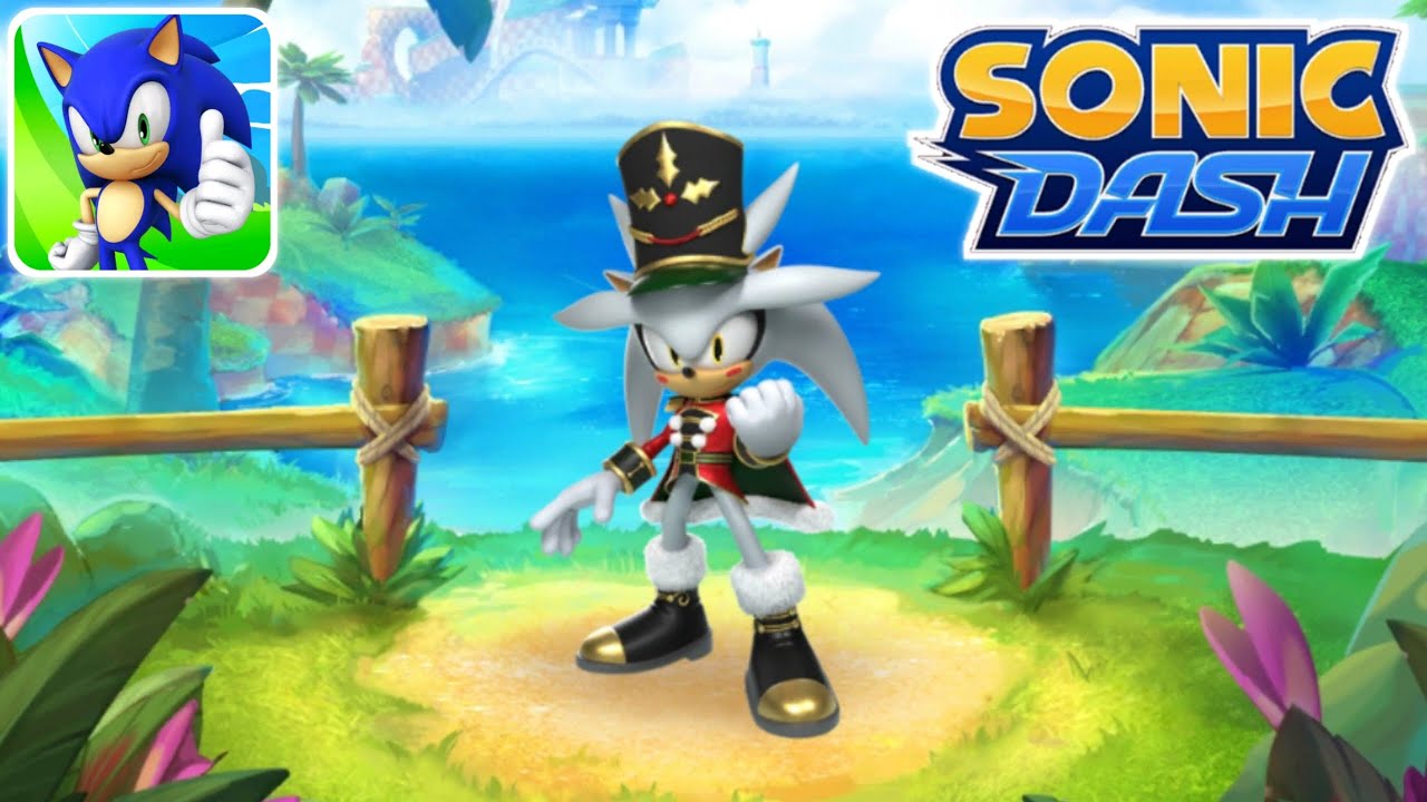 SONIC DASH - NUTCRACKER SILVER ANDROID GAMEPLAY