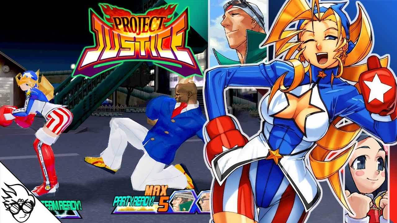 Project Justice (Arcade / 2000) - Tiffany Lords / Nagare / Momo [Free Mode: Playthrough/LongPlay]