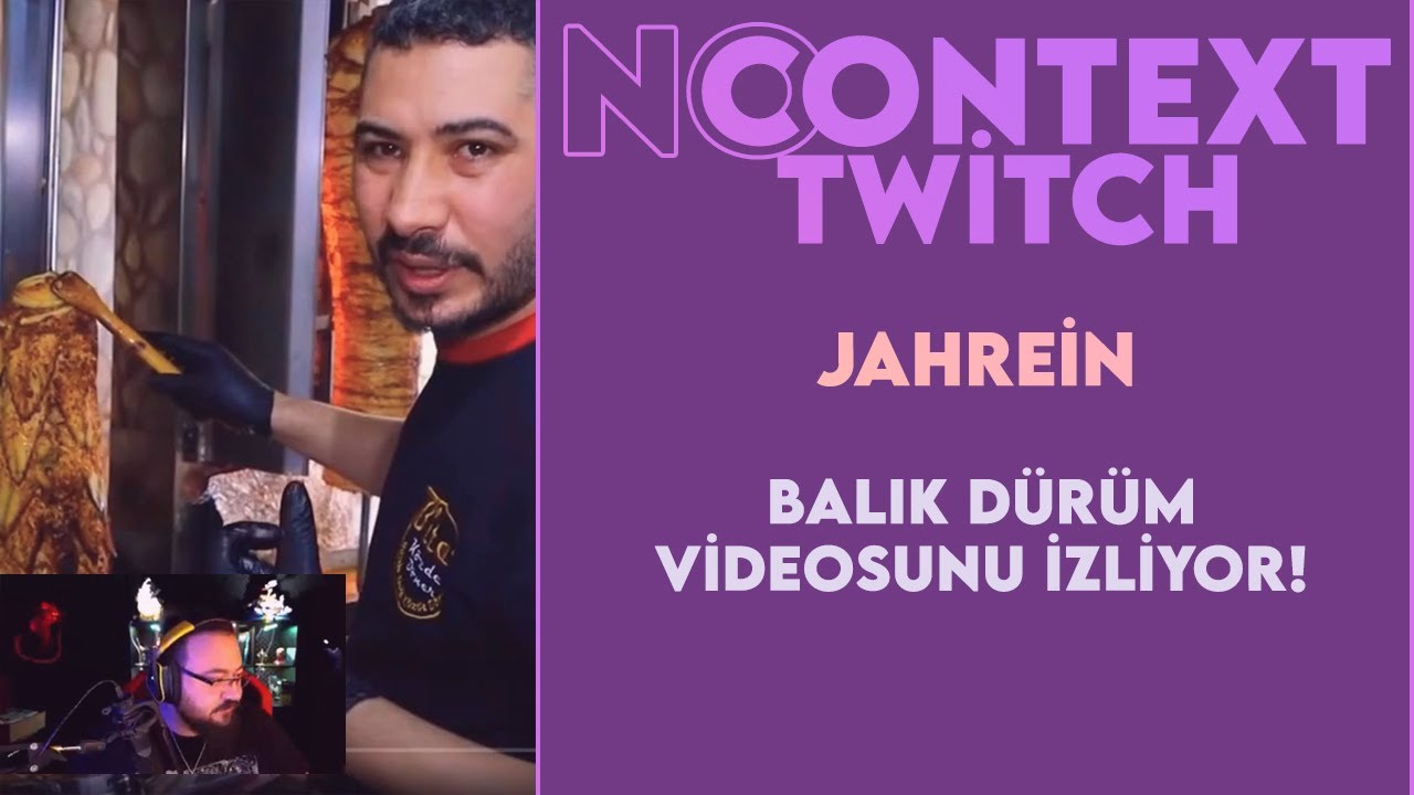 Jahrein Balık Dürüm Videosunu İzliyor!