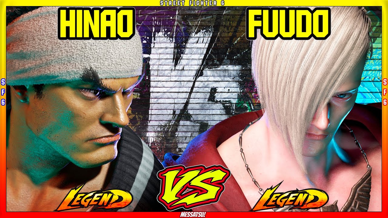 SF6 Hinao (Ryu) VS Fuudo (Ed)💥Messatsu💥