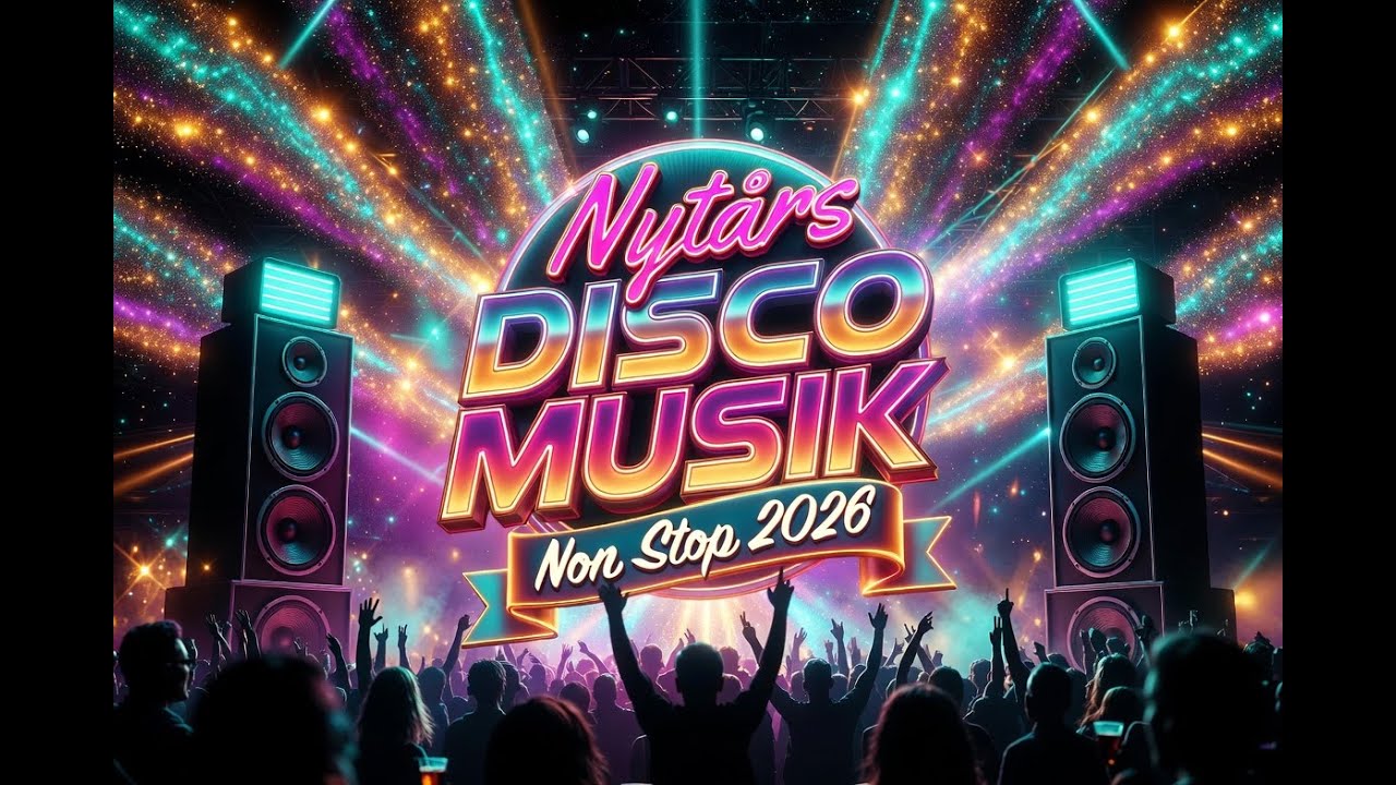 Nyt&aring;rsaften Musik | Dansk Pop & Disco Non Stop 🇩🇰🎉