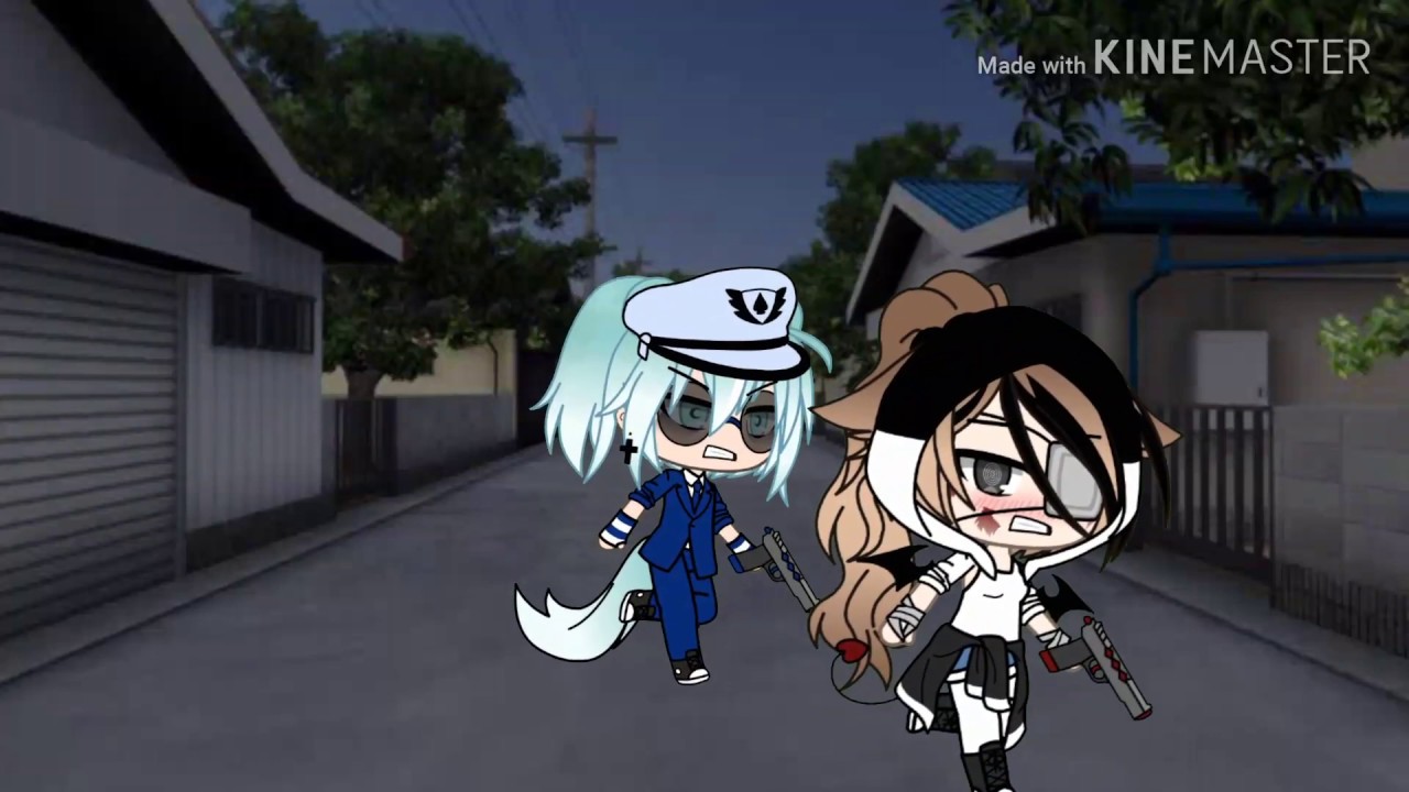 Innamorata di una poliziotta/storia lesbica / parte  1 (gacha life)