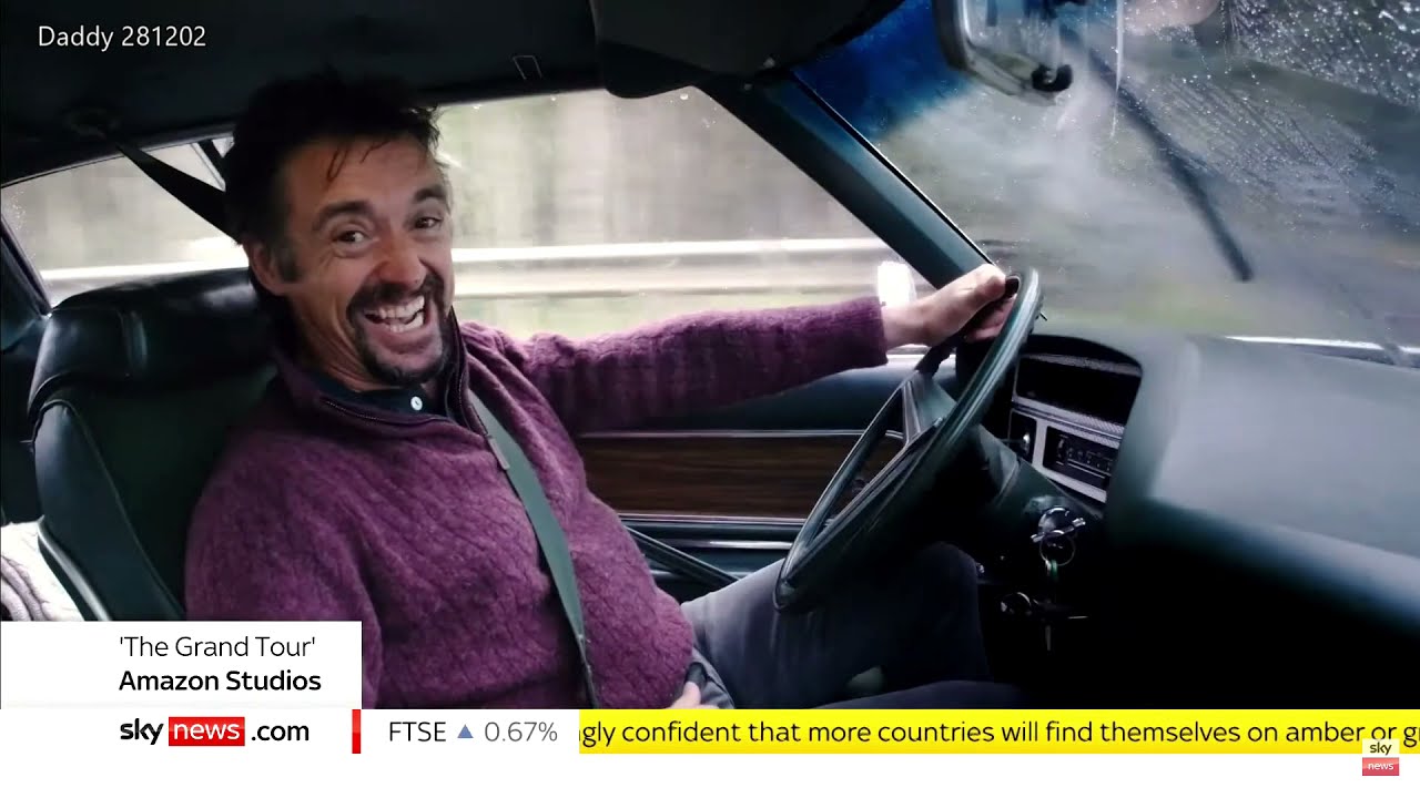 James May interviewed on Sky News U.K., 29th of July 2021