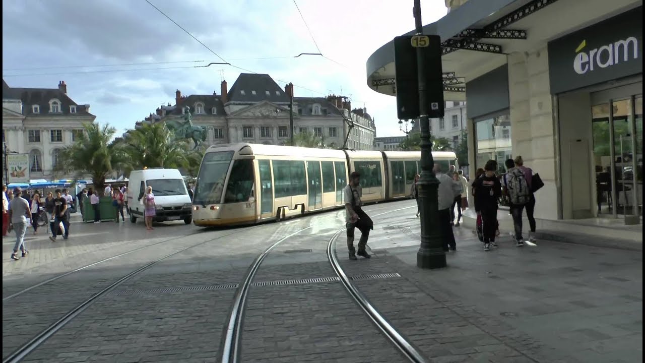 Walk around Orléans France.