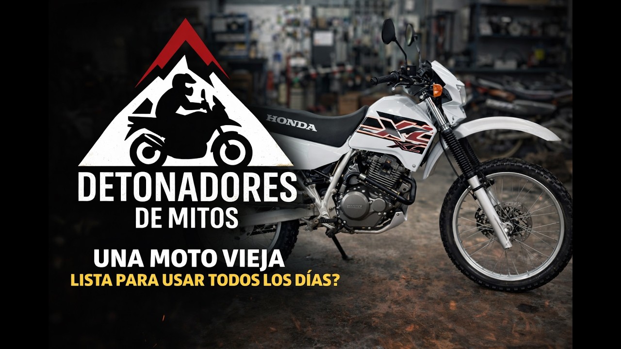 LO VIEJO FUNCIONA!!! - El Sueco y su nueva vieja moto #detonadoresdemitos #honda #xl200 #motoing